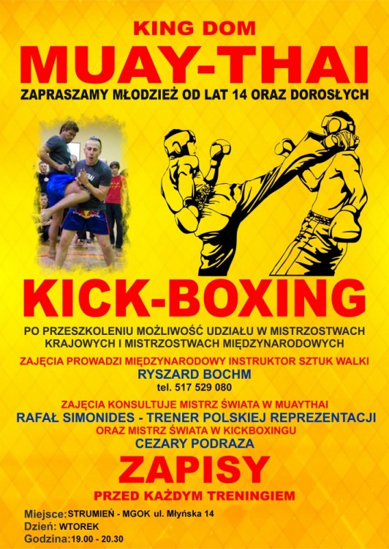 muay-thai __ kick - boxing poprawionySTRUMIEŃ